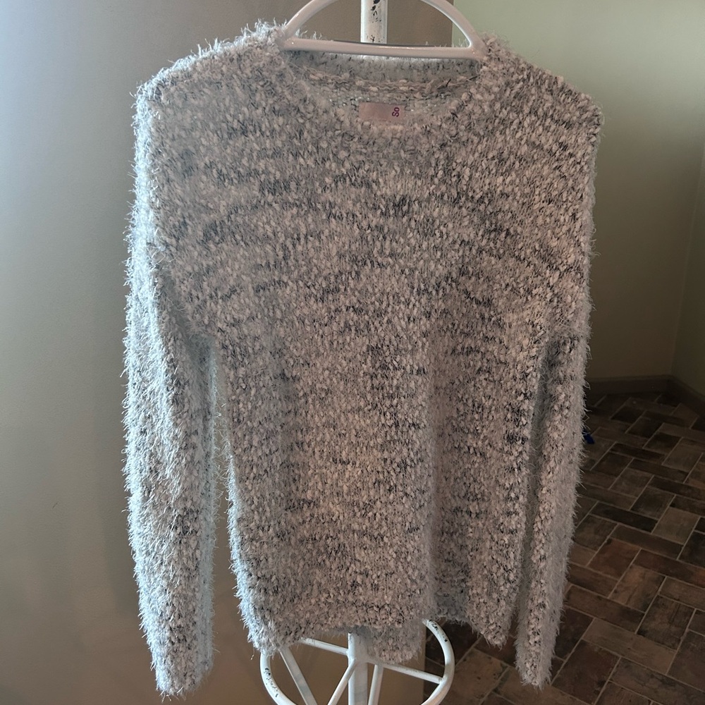 Cozy Black and White Sweater